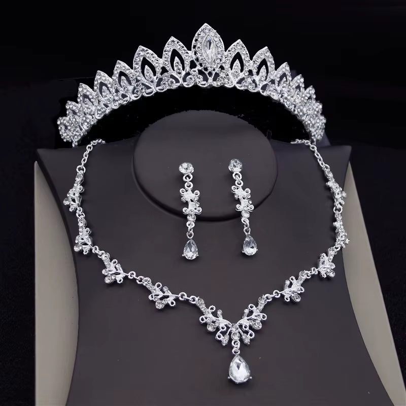 Luxury Bridal Crystal Jewelry Set – Perfect for Your Special Day